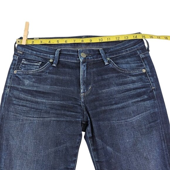 Citizens of Humanity Women’s Arielle Mid Rise Slim Dark Wash Blue Jeans - Sze 26 - Picture 7 of 16